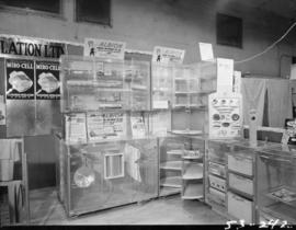 Albion Lumber and Millwork Co. display of building materials