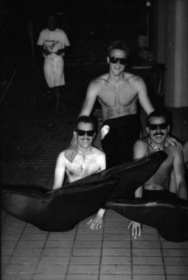 Pride Day '90 swimming
