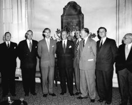 [H.R.H. Prince Philip with members of The Canadian Club of Vancouver]