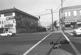 Main and Keefer [Streets looking] west