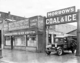 Morrow's Coal and Ice Company [at 1025 Main Street]