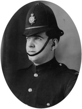 Portrait of Police Constable R. Gill