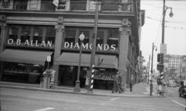 [O.B. Allan store, corner of Granville and Pender Streets]