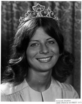 Deborah Stephen, Miss Prince Rupert 1975 : [portrait]