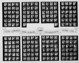 King Edward High School : graduation class : 1936