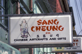 [Sign for Sang Cheung Co. at 37 East Pender Street]