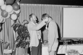 Vancouver Gay and Lesbian Summer Games : swimmers at banquet