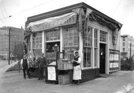 [Almond's Ice Cream] Store, English Bay