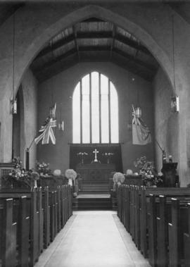 Interior of St. Michael's Anglican Church, Mount Pleasant