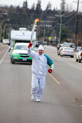 Day 089, torchbearer no. 045, Randy Z - Kelowna