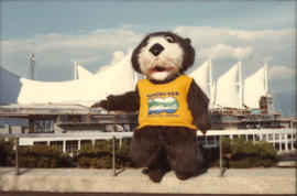 Tillicum in front of Canada Place