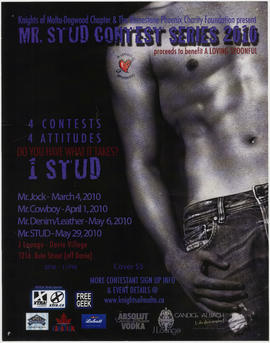 Knights of Malta and the Rhinestone Charity Foundation present Mr. Stud Contest Series 2010 : pro...