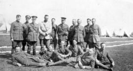 [Members of the 102nd Battalion at Goose Spit]