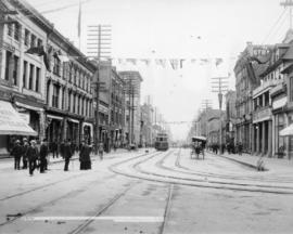 [600 Block West] Hastings Street looking East from Granville Street, Vancouver, B.C.