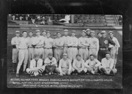 Bob Brown [Copy of a photograph of a Vancouver baseball team]