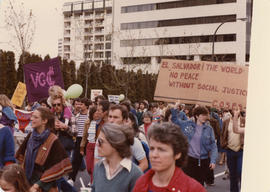 Unidentified demonstration [Walk for Peace?]