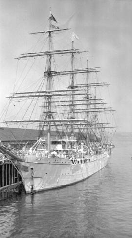 M.S. Nippon Maru [at dock]