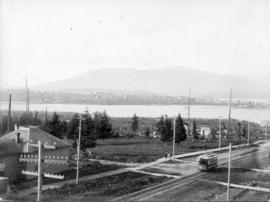 [Looking north from 7th Avenue just east of Westminster Avenue (Main Street)]