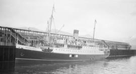 [S.S. "Princess Norah" at dock]