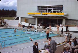 [Event at the University of British Columbia pool]
