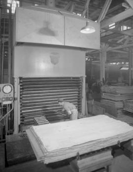 Western Plywood Ltd., foot of Fraser St., plywood operations