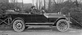 W.W. Brackenridge in his "17" 6 cyl. Standard Studebaker