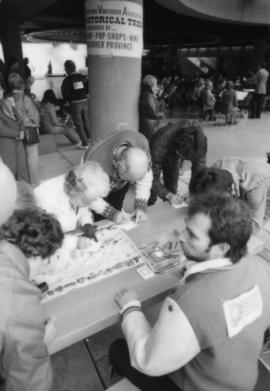 Heritage Walk registration table