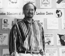 Brian Faire of GLC [Vancouver Gay and Lesbian Community Centre] : article by Ken Neale