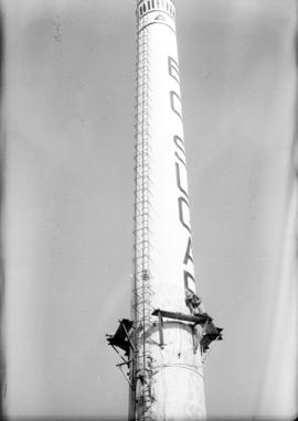 New powerhouse construction -chimney