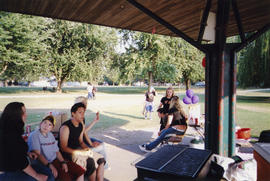 Gab picnic [at] Trout Lake