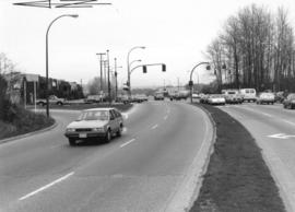 View looking east on Marine Way at Boundary Road