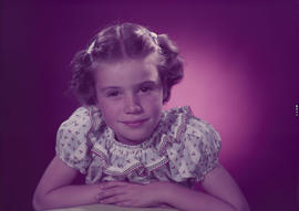Mrs. R.E. (Julia) Gibson [portrait of child]