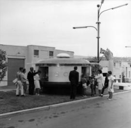 Flying Saucer concession stand on P.N.E. grounds