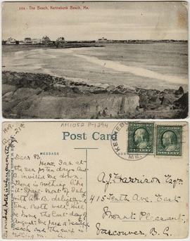 The beach, Kennebunk Beach, Me.