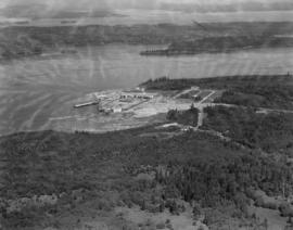 Campbell River town site : aerial, rollie, streets