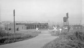 [Great Northern Railway] GNR Ro[und] House [east end of False Creek Flats]