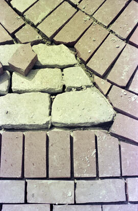 [Water Street construction brick detail]