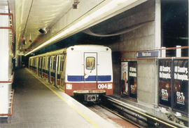 [B.C. Transit Skytrain at Waterfront Station]