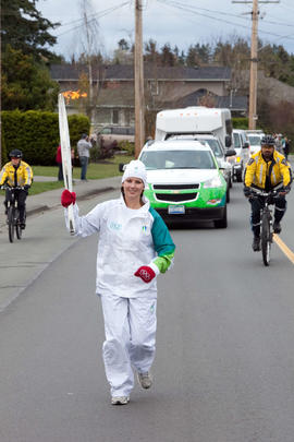 Day 001, torchbearer no. 052, Morga N - Tierney Central Saanich