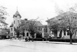 Main St[reet] and post office [in] Vernon