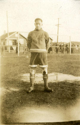 CS [Chinese Students' Athletic Association] Junior [soccer team] vs. Kerrisdale [CS team member]