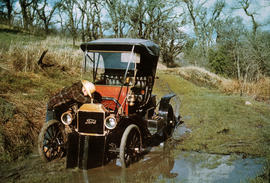 Novelty Ford [in the mud]