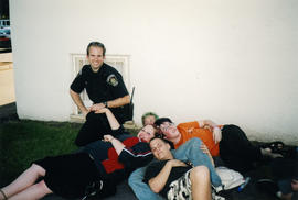 Youthquest 2005 : Abbotsford [youth with police officer]