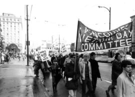 [Anti-war demonstration organized by the Coordinating Committee to end the war in Vietnam]