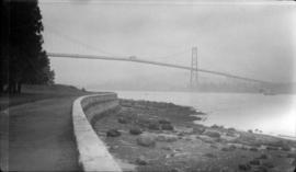 [View of the Lions Gate Bridge]