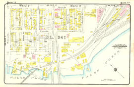 Plate 17: West End [False Creek/CPR yards - Drake Street - Burrard Street - False Creek]