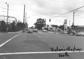Victoria [Drive] and Hastings [Street looking] south