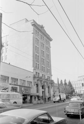 [100 Block West Hastings Street buildings]