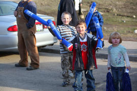 Day 90 Young kids in Chase, British Columbia