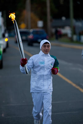 Day 002, torchbearer no. 102, Ryan Lock - Chemainus, Sooke